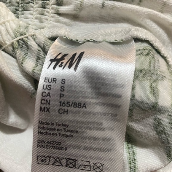 H&M Leaf Crop Top Tank Top - Picture 5 of 6